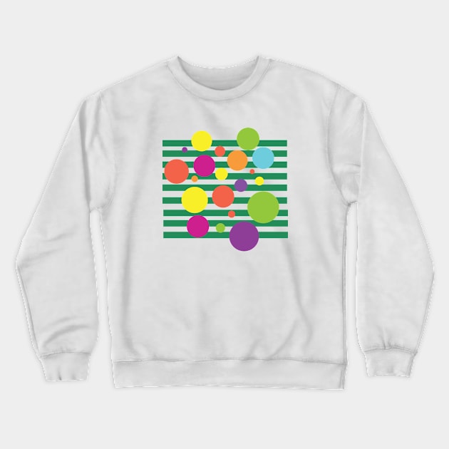 Pastel dot Crewneck Sweatshirt by musazhar